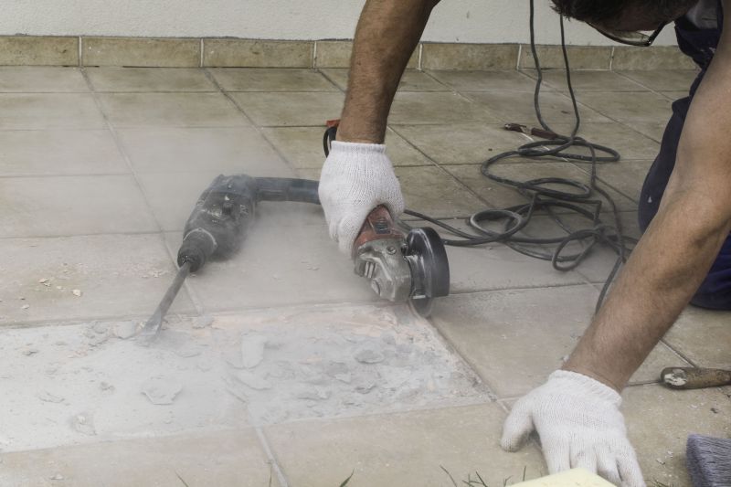 Floor Cutting for Utilities