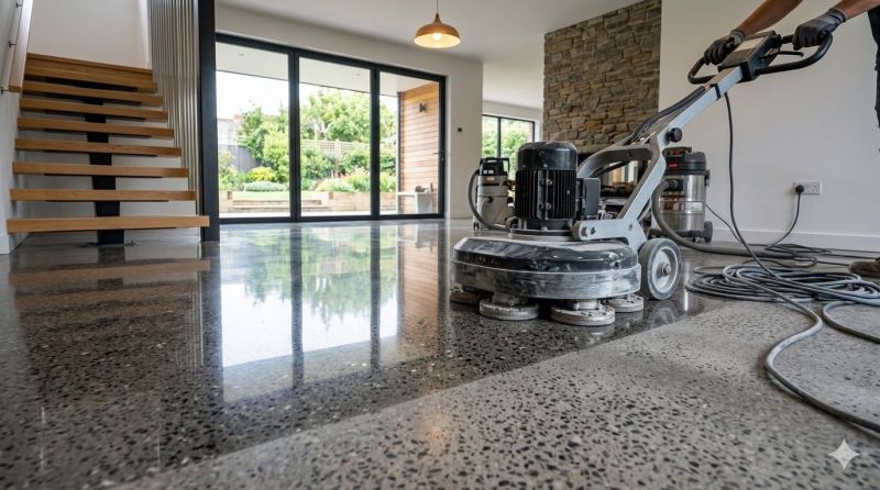 Driveway Concrete Polishing in Corpus Christi, TX